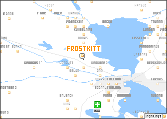 map of Frostkitt