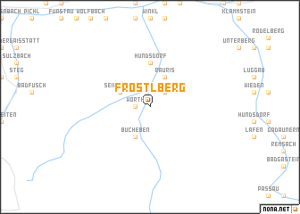 map of Fröstlberg