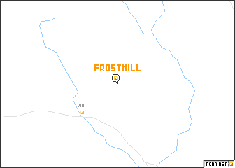 map of Frost Mill