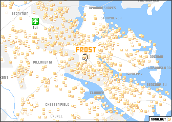 map of Frost