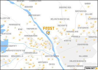 map of Frost