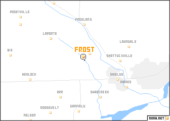 map of Frost