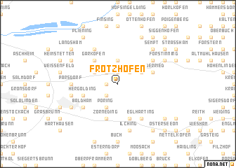 map of Frotzhofen