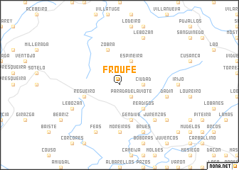 map of Froufe