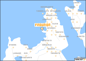 map of Froúrion