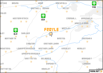 map of Froyle