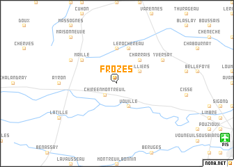 map of Frozes