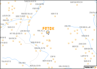 map of Frtok