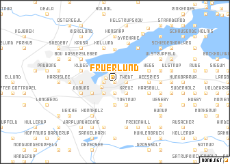 map of Fruerlund