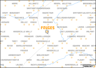 map of Fruges