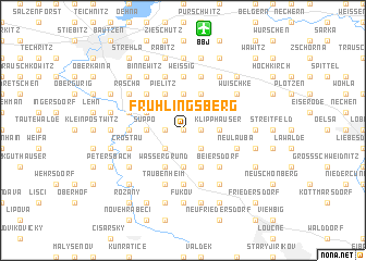 map of Frühlingsberg