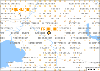 map of Frühling