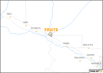 map of Fruita