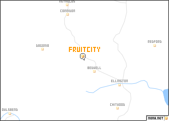 map of Fruit City