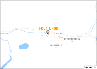 map of Fruitland