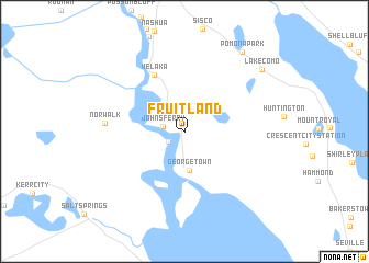 map of Fruitland