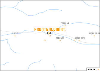 map of Fruntea lui Birt