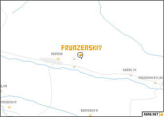 map of Frunzenskiy