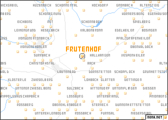 map of Frutenhof