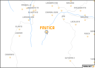 map of Frutica