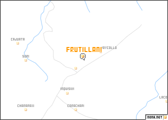 map of Frutillani