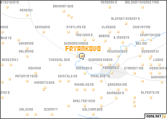 map of Fryan\