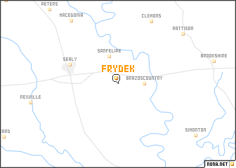 map of Frydek