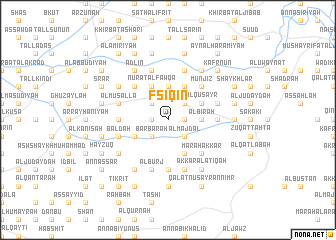 map of Fsīqīn