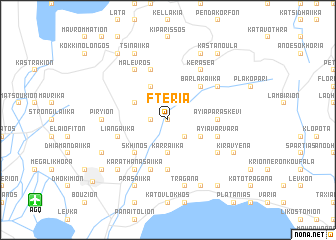 map of Fteriá