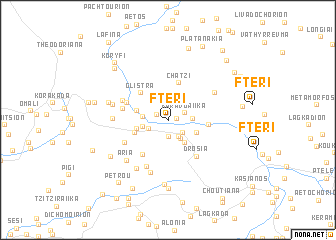 map of Ftéri