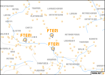 map of Ftéri