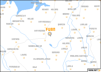 map of Fu\