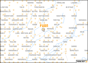 map of Fu-an