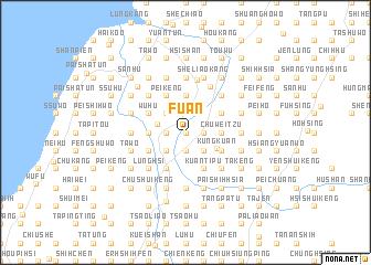 map of Fu-an