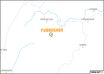 map of Fubaoshan