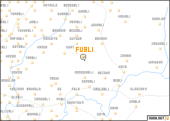 map of Fubli