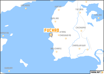 map of Fuchao