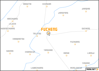 map of Fucheng