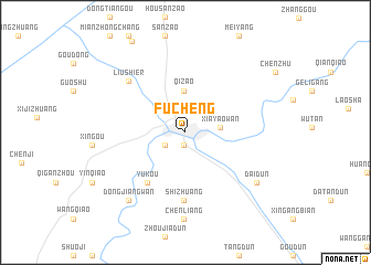 map of Fucheng