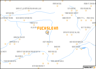 map of Fuchslehn