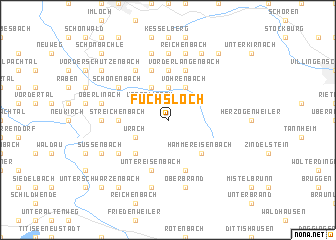 map of Fuchsloch