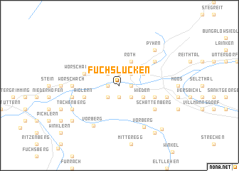 map of Fuchslucken