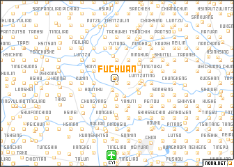 map of Fu-ch\