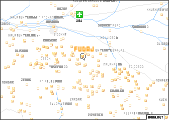 map of Fūdāj