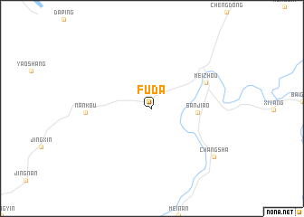map of Fuda