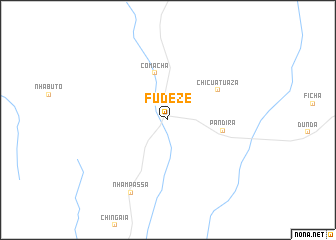 map of Fudeze