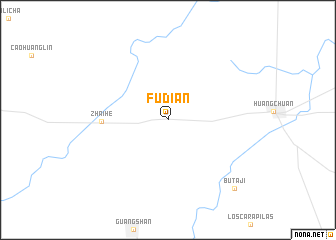 map of Fudian