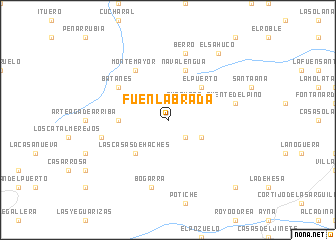 map of Fuenlabrada