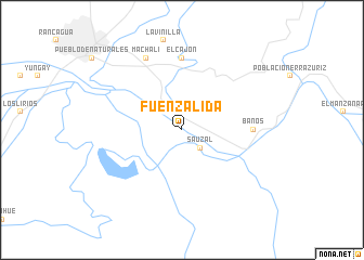 map of Fuenzalida