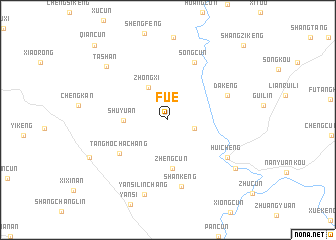 map of Fu\